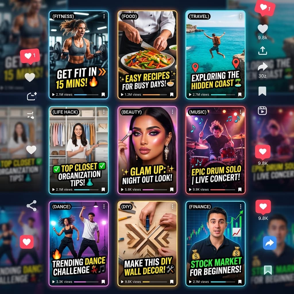 I will turn long videos into short social clip packs