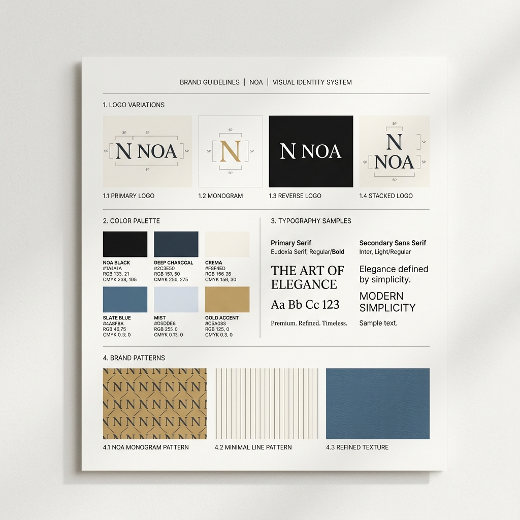 I will create a visual brand guide for your small business